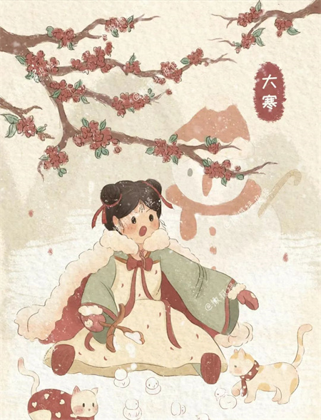 “冬寒總有盡，春望嘉業(yè)豐”——保定理工學院藝術學院二十四節(jié)氣之大寒