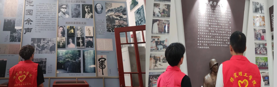 在太行博物館,實踐團的成員們參觀了展館陳列的歷史文物,結(jié)合所學知識講解了歷史故事。同時,親身感受了文物道具的歷史溫度和厚重感,激發(fā)了團隊成員們的興趣和愛國熱情。
