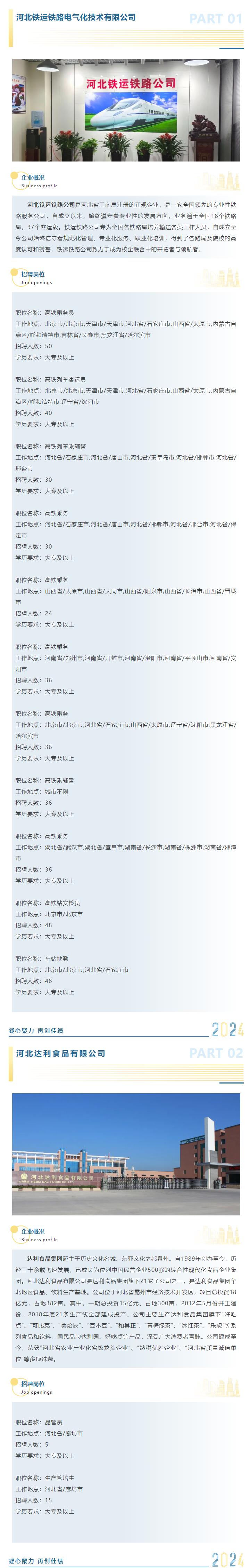 我們需要優(yōu)秀的你！保定理工學院2025屆秋季雙選會?招聘企業(yè)展示（四）