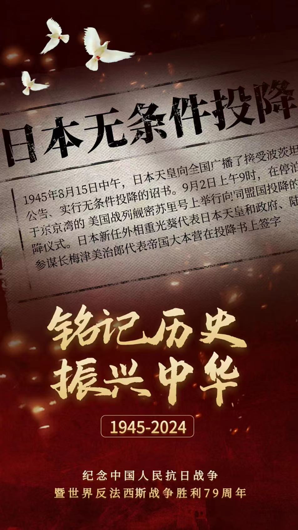 抗戰(zhàn)勝利79周年|保定理工學院|管理學院|銘記歷史，攜手新生共筑未來