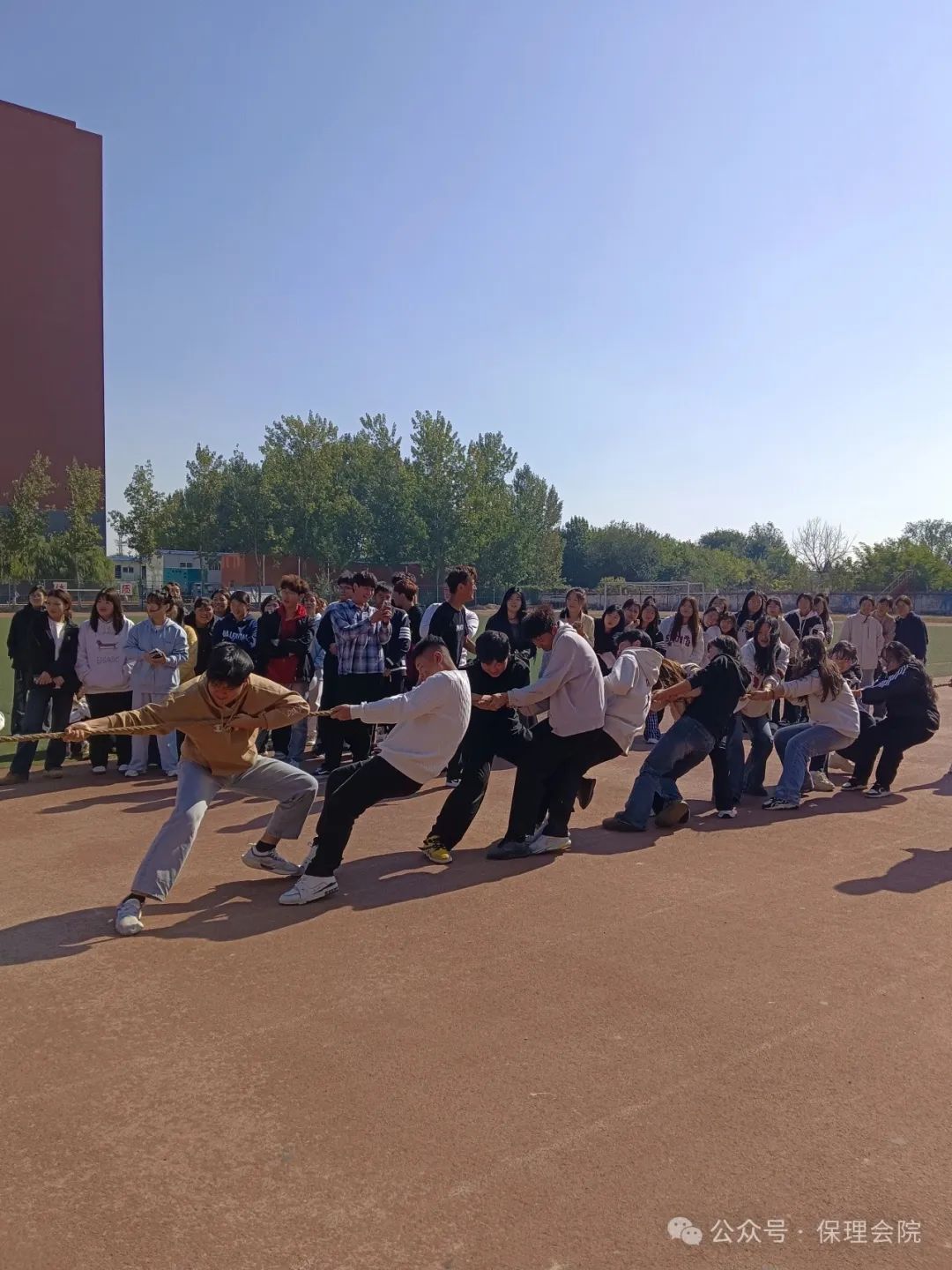 保定理工學(xué)院會(huì)計(jì)學(xué)院一起趣運(yùn)動(dòng)，健康向未來(lái)