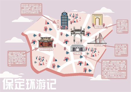 用插畫(huà)語(yǔ)言，講保定故事 保定理工學(xué)院藝術(shù)學(xué)院視覺(jué)傳達(dá)設(shè)計(jì)專業(yè)《插畫(huà)設(shè)計(jì)》階段性作品展
