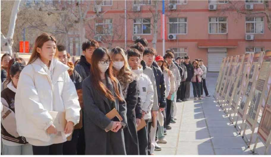 行走的思政課①—留法勤工儉學(xué)運動專題展走進保理校園