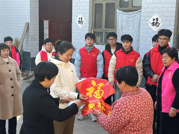 寒假社會實踐紀實（八）|保定理工學院|管理學院|送物資送關懷，暖人心暖寒冬