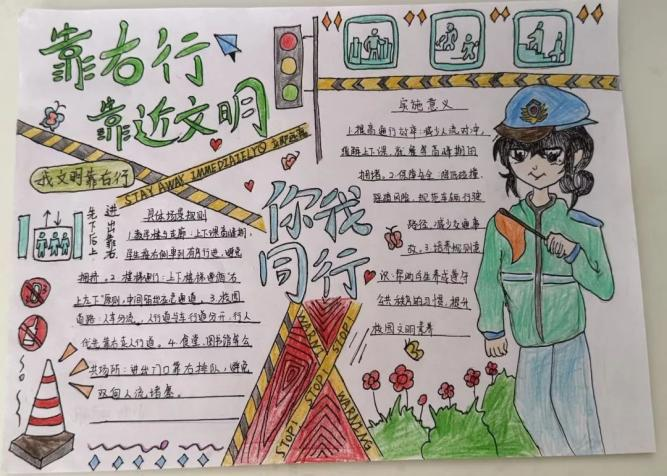 “右”見文明，“畫”說安全