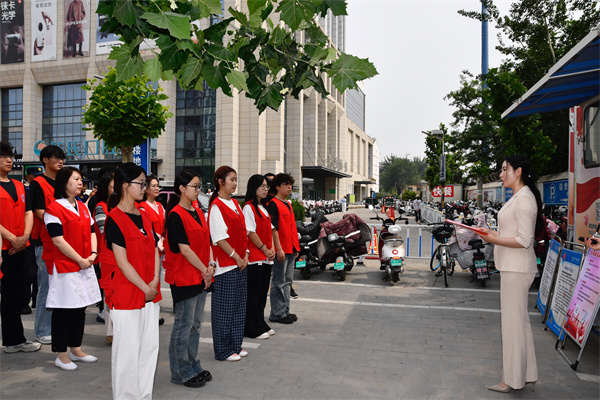 踐行社會責任，弘揚奉獻風尚——我院進行無償獻血志愿者服務活動